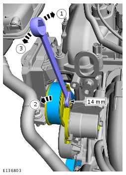 Замена приводного ремня генератора Ford Focus 2 (двигатель Duratec 16V и )