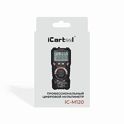 Профессиональный цифровой мультиметр iCartool IC-M120 - Коробка