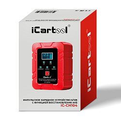 Импульсное зарядное устройство 6/12В с функцией восстановления iCartool IC-CH104 - Упаковка