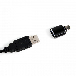 Видеоэндоскоп управляемый WIFI/USB, 1Мп, 1168х720, 1м, 4мм зонд, 360° iCartool IC-V1042W - OTG адаптер