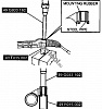 Оправка для установки втулок рулевой рейки MAZDA