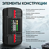Пусковое устройство c компрессором 12В, 12 000 мАч, 600/1200А iCartool IC-JSD12P