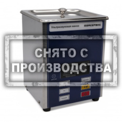 Ультразвуковая ванна с ЖК дисплеем, функциями подогрева и дегазации, 1.3 л ОДА Сервис ODA-LD13