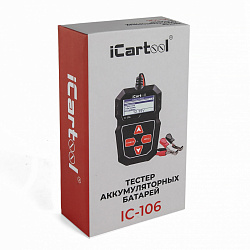 Тестер аккумуляторных батарей iCartool IC-106 - Упаковка