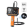 Видеоэндоскоп промышленный, экран 5", 2 камеры, 2Мп, 1920х1080, 1м, 5.5 мм сменный зонд iCartool IC-V116B