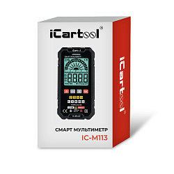 Смарт мультиметр цифровой iCartool IC-M113 - Упаковка