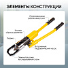 Гайколом гидравлический автономный 14-36 мм, 14т. Car-Tool CT-1436