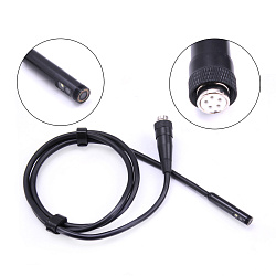 Видеоэндоскоп промышленный, 4.3", 1Мп, 2 камеры, 1280х720, 3м, 5.5 мм сменный зонд iCartool IC-V112A-3 - Съемный зонд Ø 5,5 мм с 2 камерами