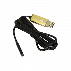 Видеоэндоскоп USB, 0.3Мп, 640x480, 2м, 5.5мм зонд iCartool IC-V99 - Видеоэндоскоп
