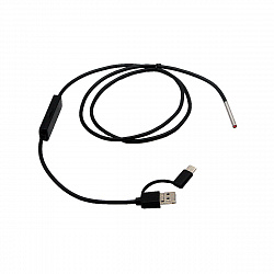 Видеоэндоскоп USB, 1Мп, 1280x720, 3,5м, 3.9мм зонд iCartool IC-V107 - Видеоэндоскоп USB IC-V107
