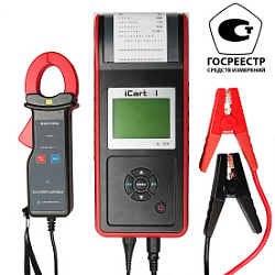 Профессиональный тестер аккумуляторных батарей (АКБ) 12/24V iCartool IC-700