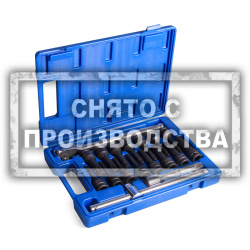 Набор ударных головок Torx, HEX 78 мм, 18 предметов Car-Tool CT-A2022