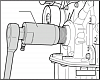 Приспособление для демонтажа сальников распредвала 27 мм Car-Tool CT-A1231