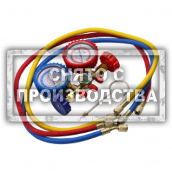 Коллектор манометрический R-134a, R-12, R-22 Car-Tool CT-N0108